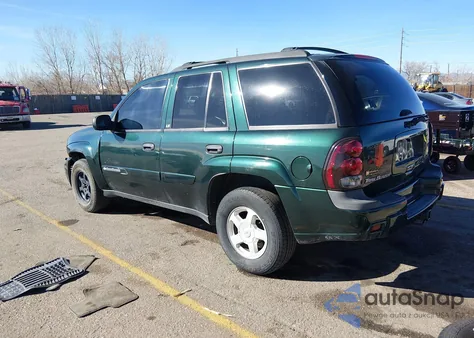 2002 Chevrolet Trailblazer Ls from USA, damaged, VIN 1GNDT13S422378395
